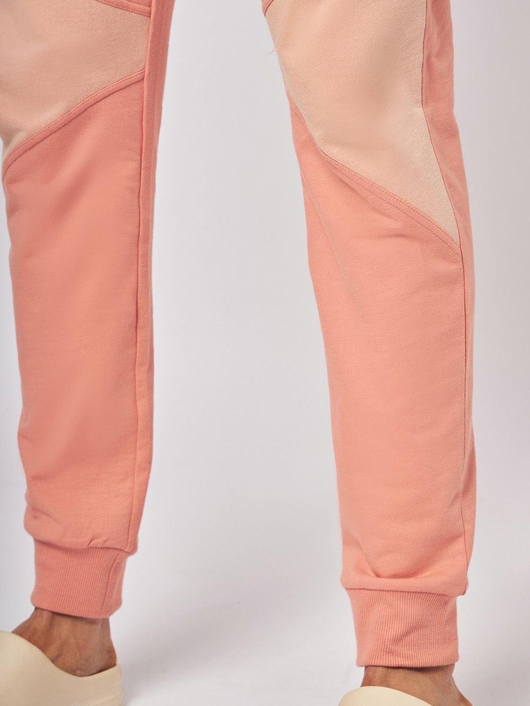 Osaka Orange Patchwork Joggers