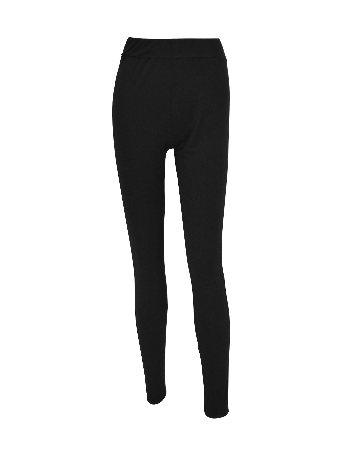 Figure-Showing Skinny Leggings with Mid-Waist