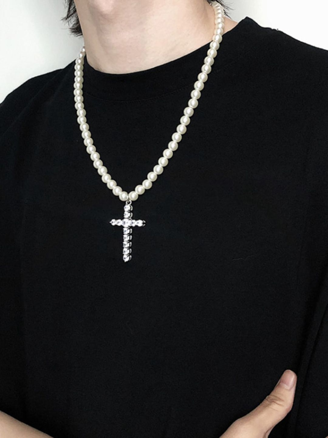 SALTY Men Stainless Steel Contemporary Pendants with Chains
