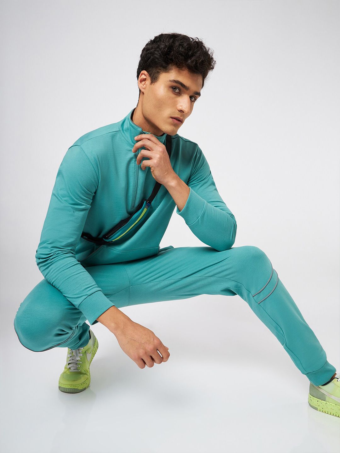 Men Ibiza Turquoise Reflex Sweatshirt