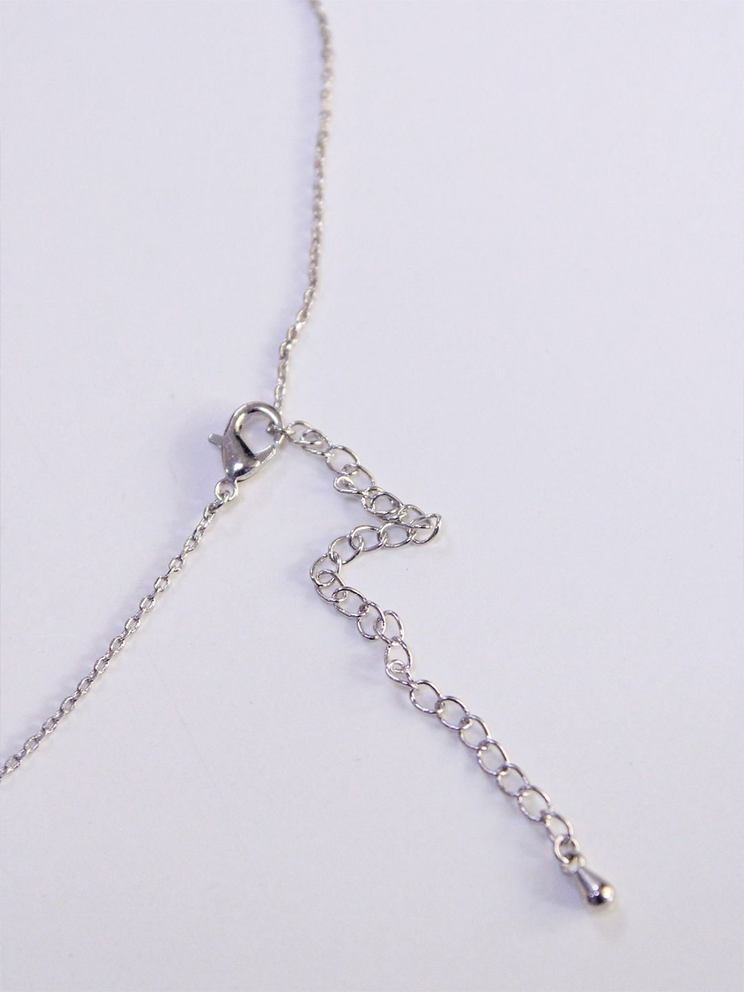 SALTY Men Stainless Steel Silver-Toned Chain