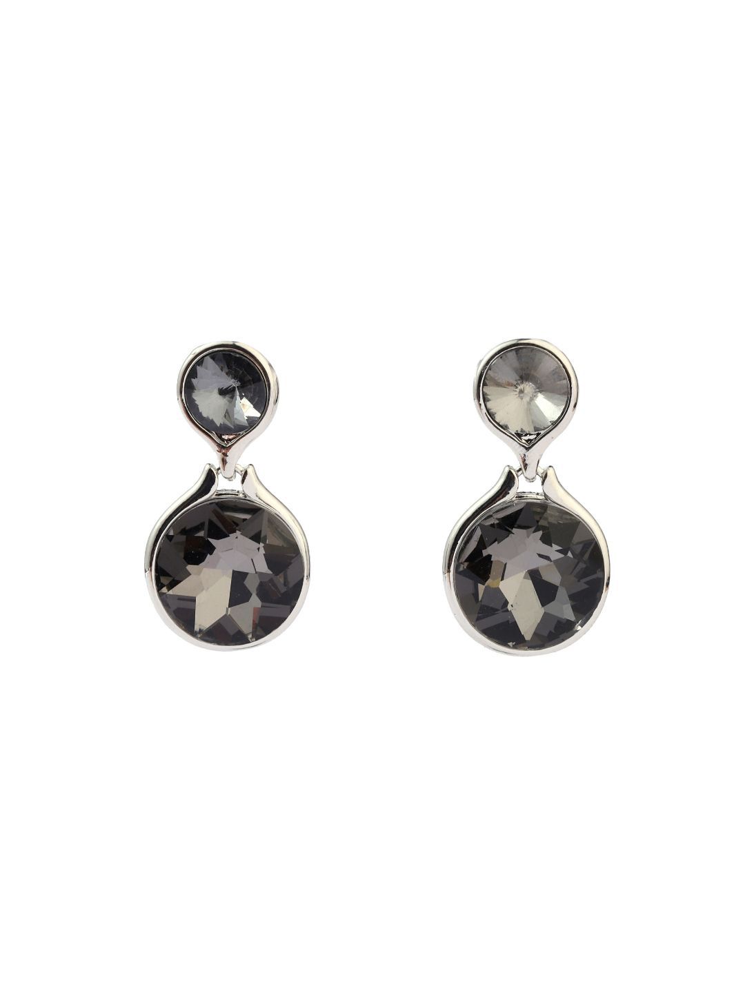 SALTY Glinting Luxury Silver Drop Earrings
