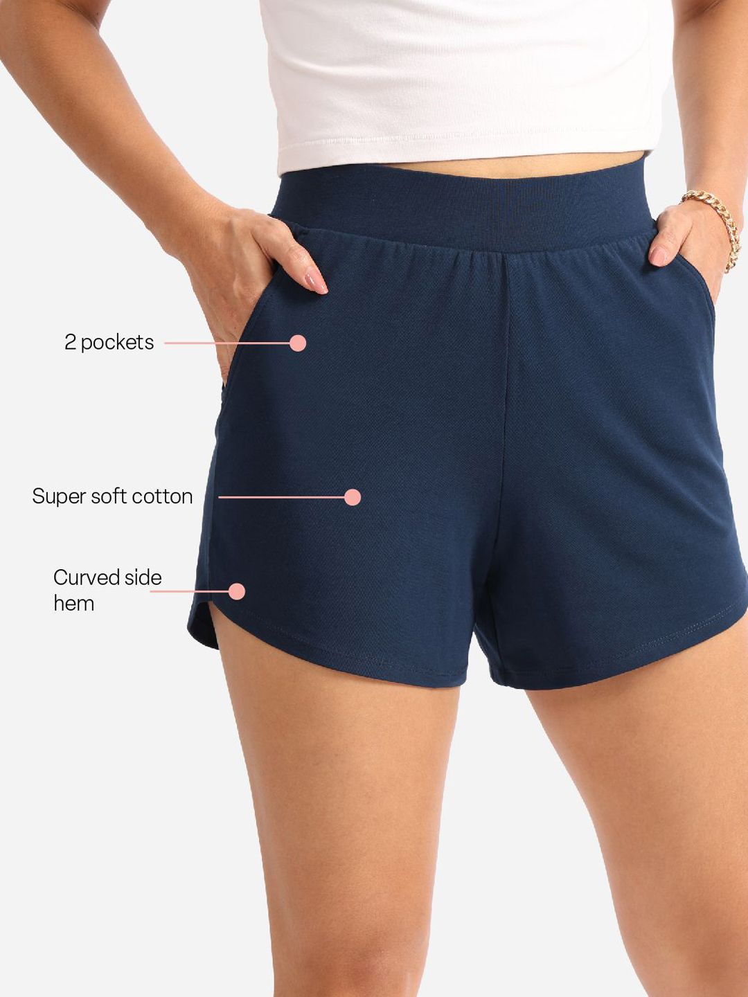 Women High-Rise Outdoor Shorts