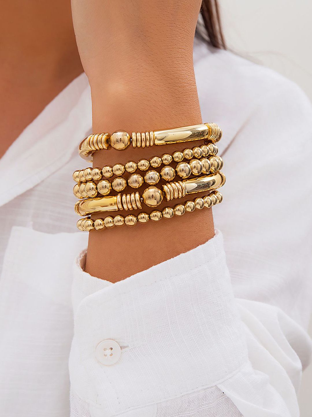 Women Gold-Plated Bracelet