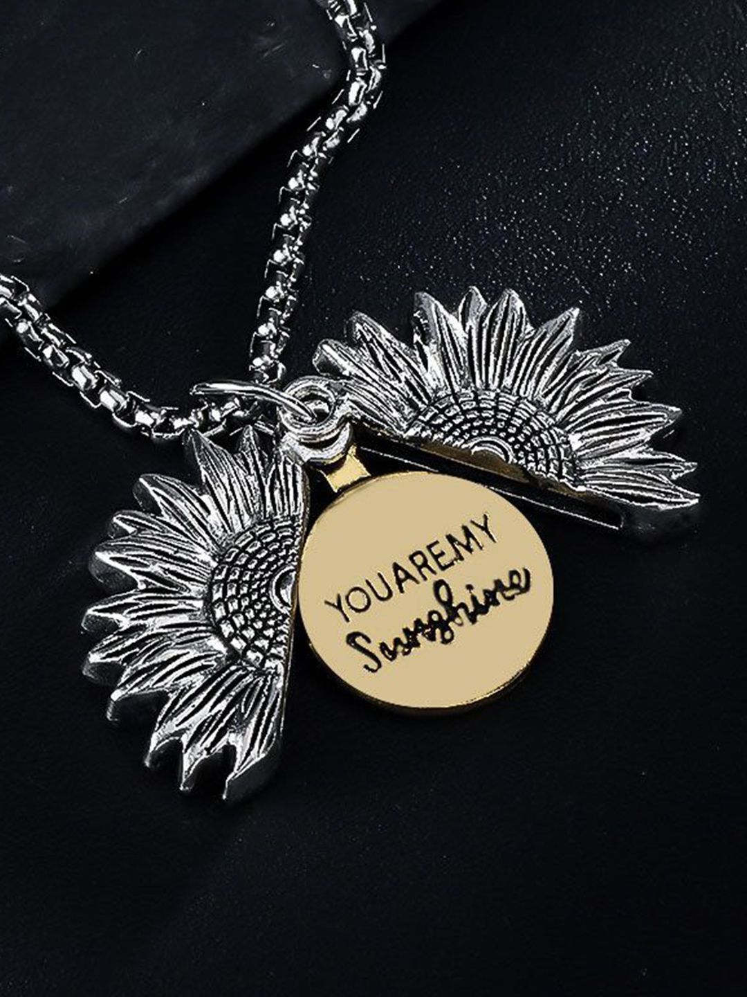 Stainless Steel Silver-Plated Necklace