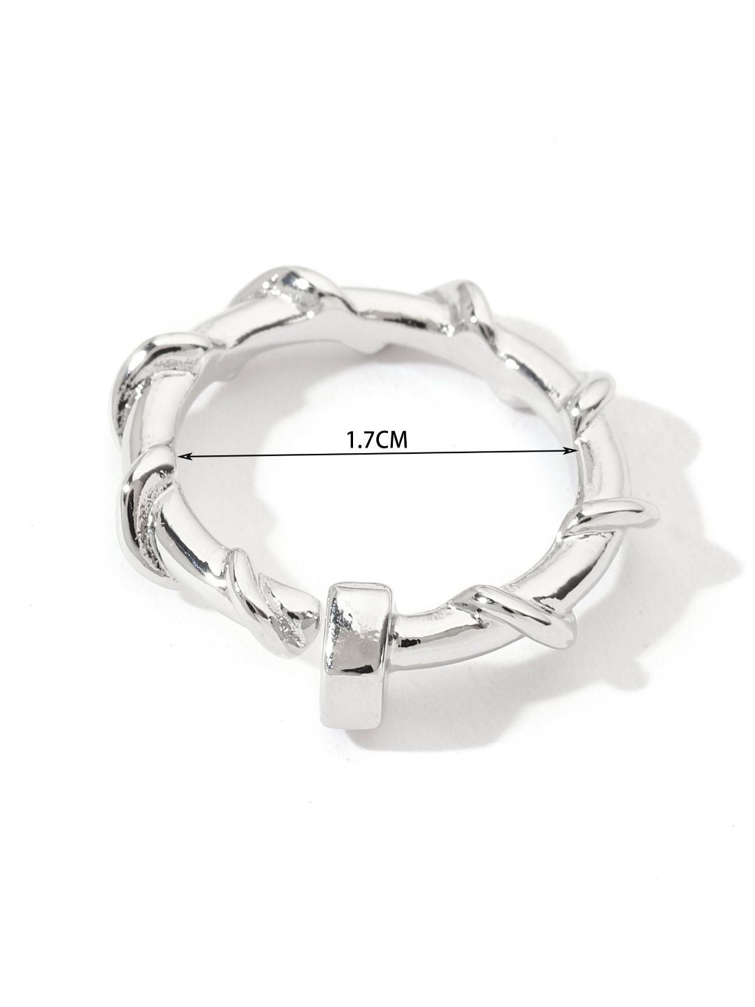 SALTY Pack of 2 Women Twisted Street Ring