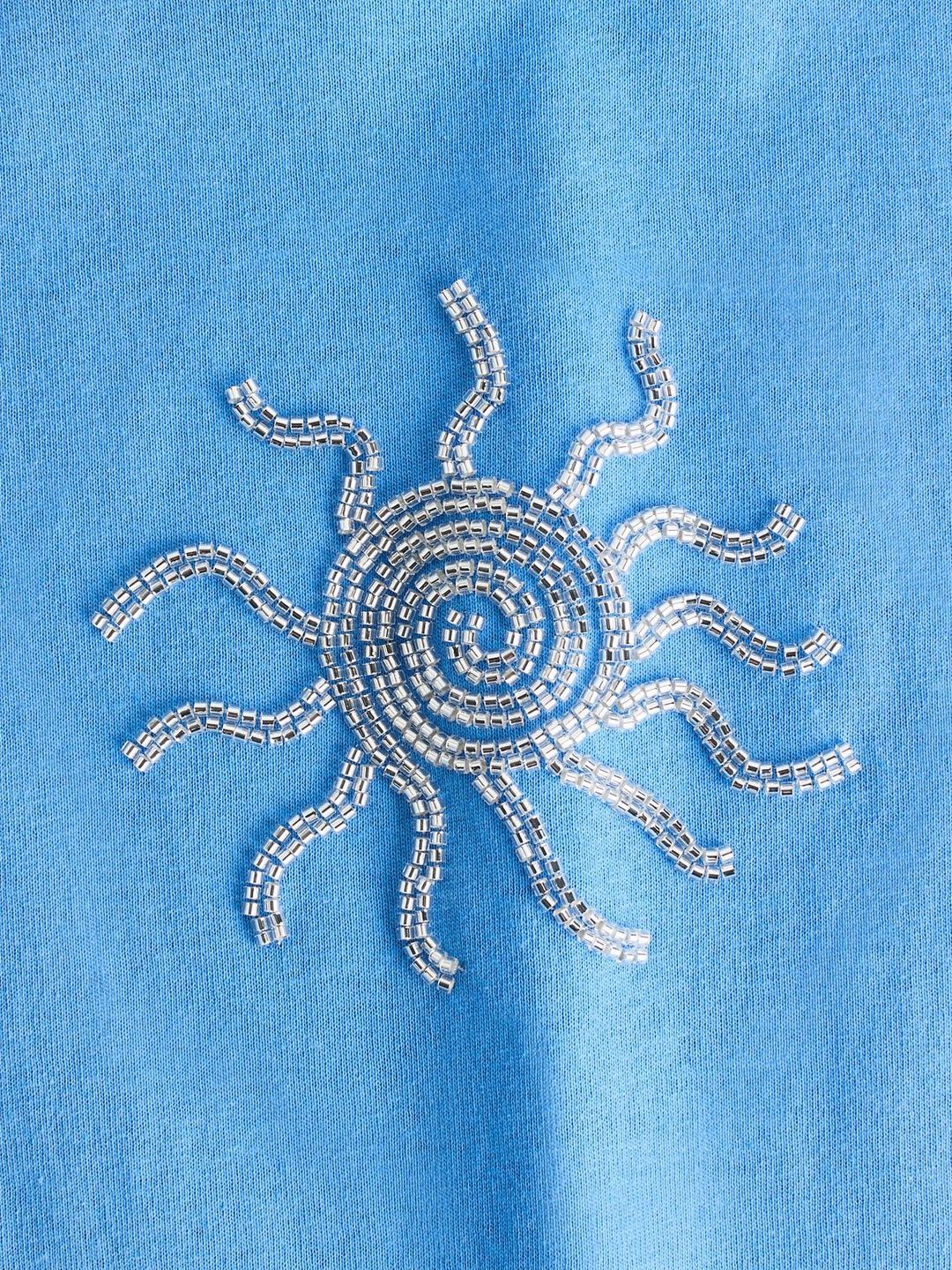 Motif-detail T-shirt