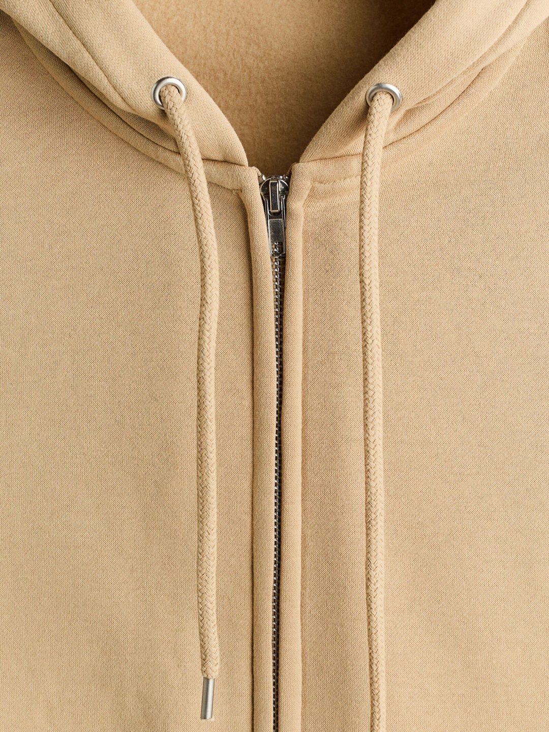 Loose-Fit Zip-Through Hoodie