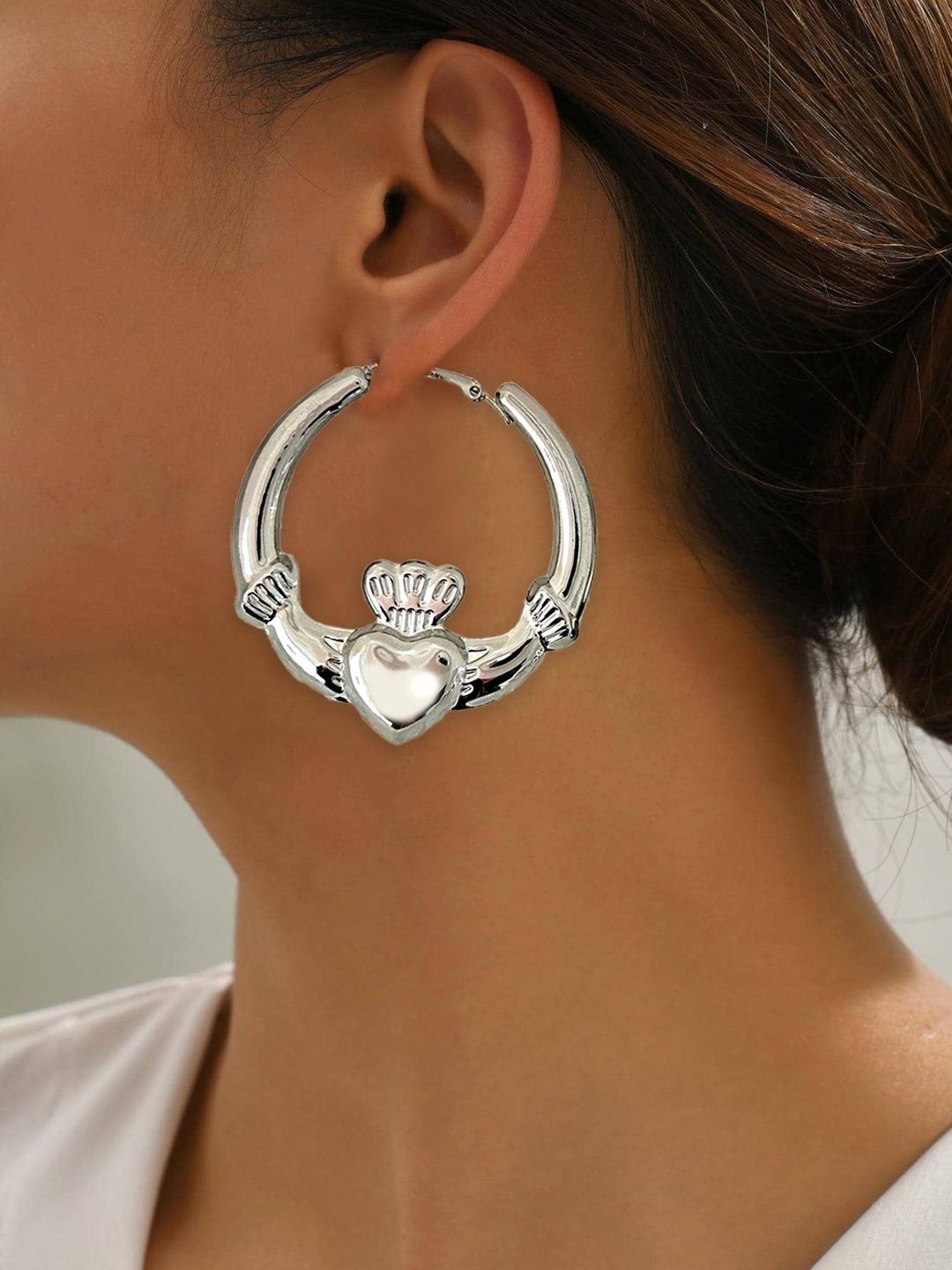 Circular Hoop Earrings