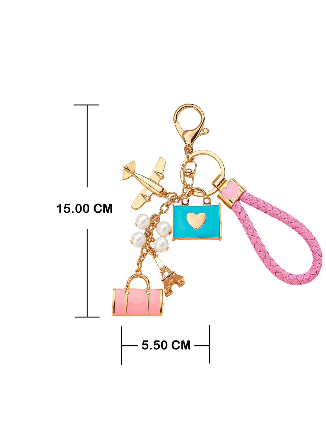 SALTY Travel-Themed Bag Charm