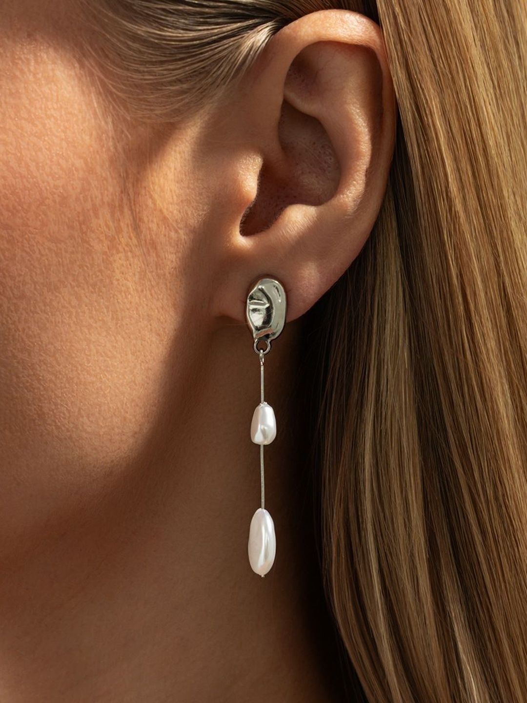 Geometric Drop Earrings