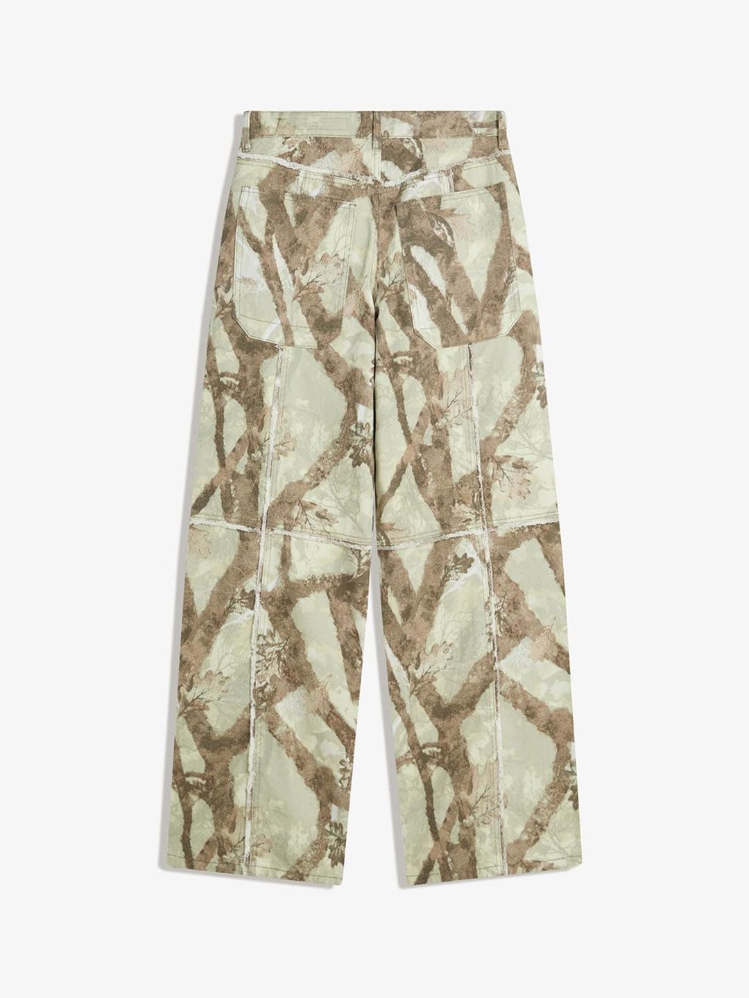 Women Geometric Printed Jeans
