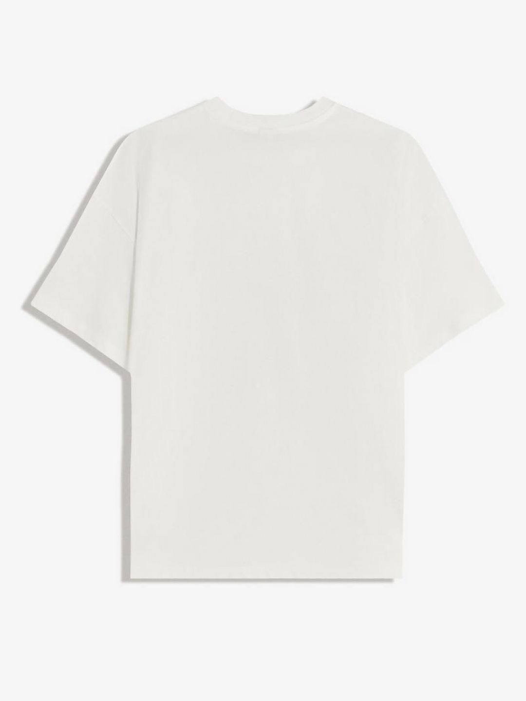 Printed short sleeve oversize T-shirt