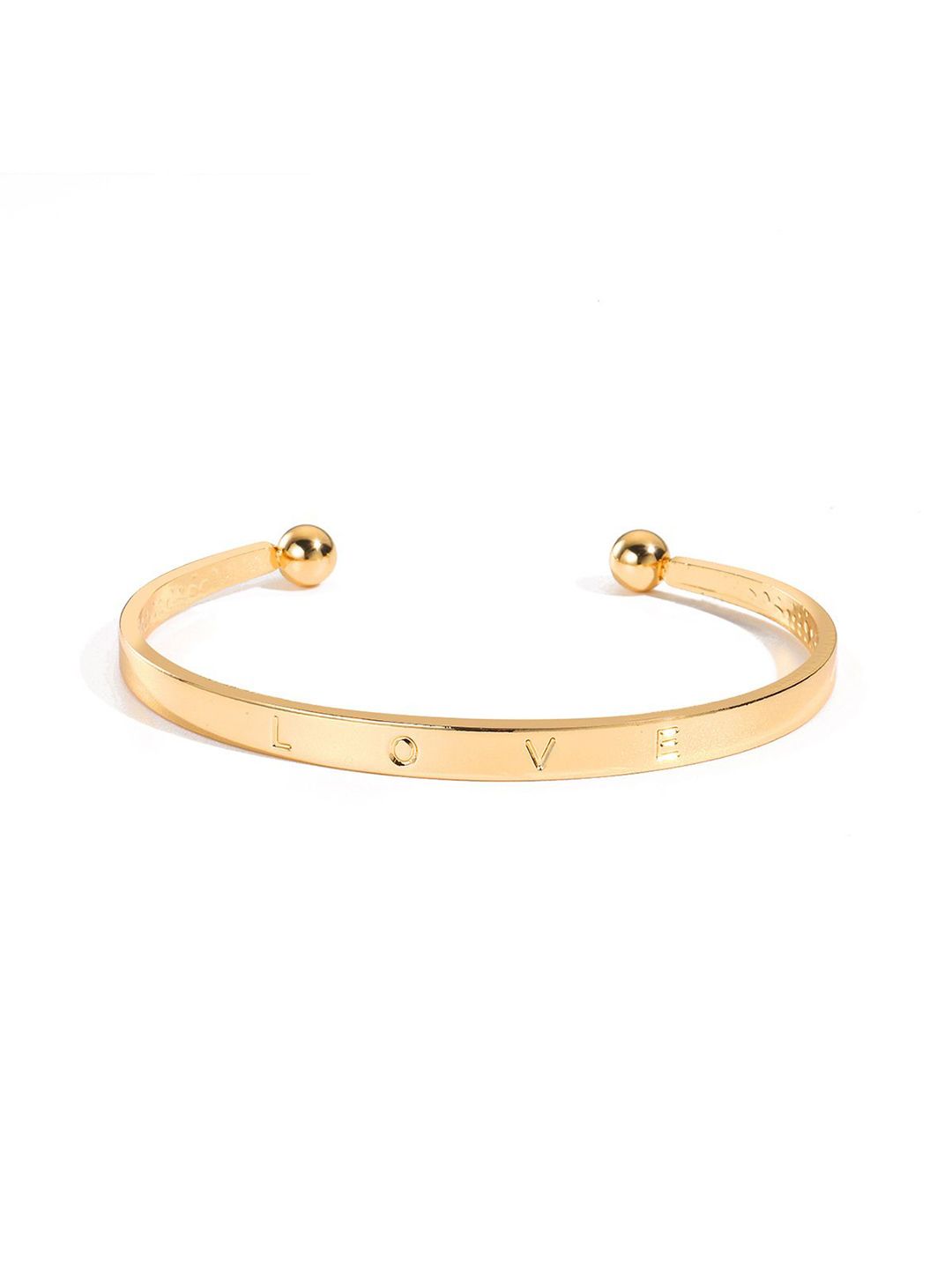 Women Antique Gold-Plated Cuff Bracelet