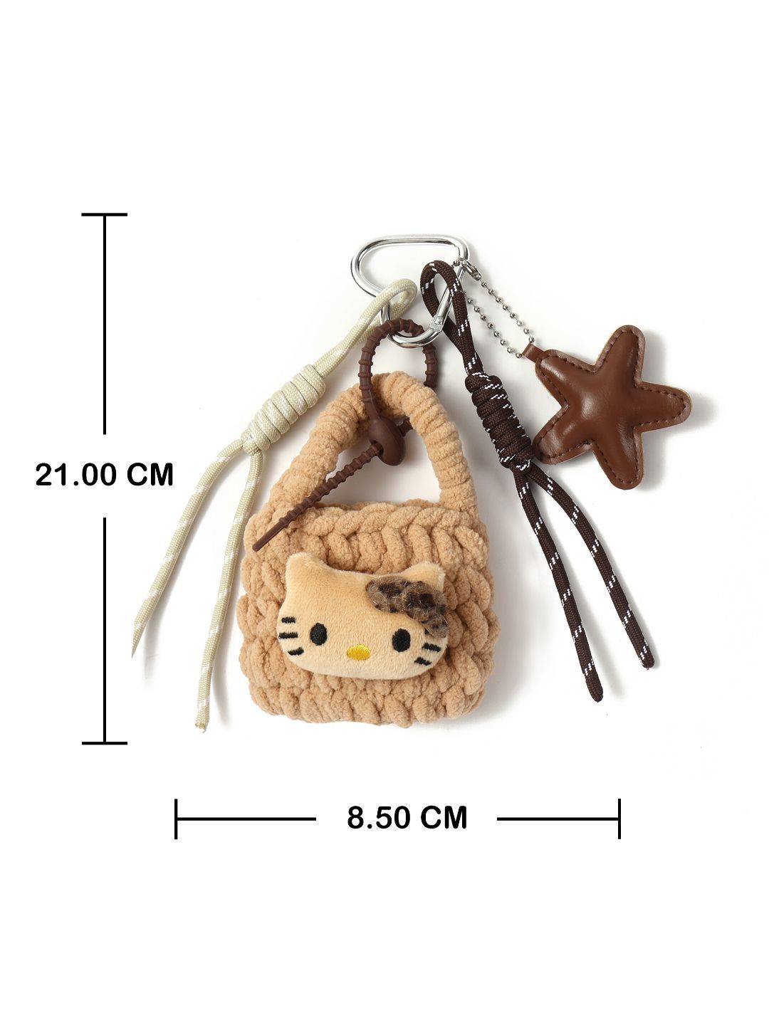 SALTY Hello Kitty Crochet Bag Charm