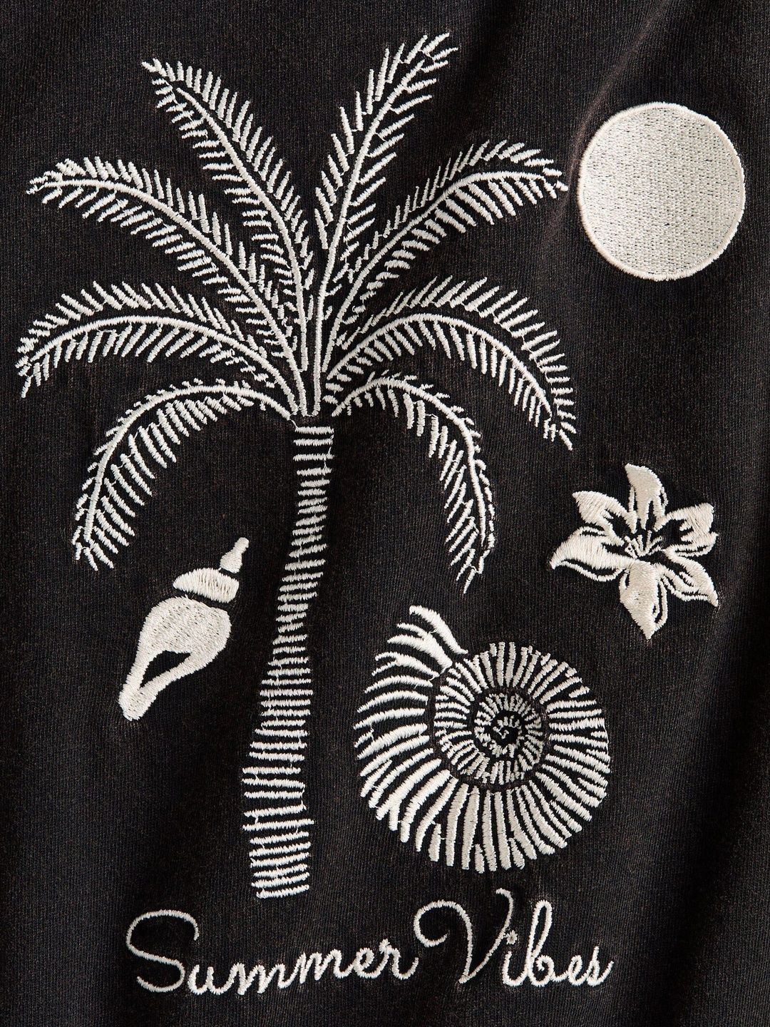 Women Oversized Embroidered T-shirt