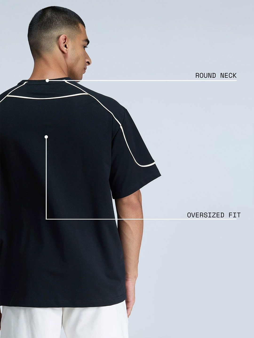 Black Oversized Jersey