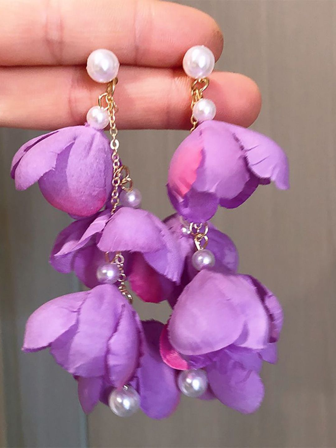 Floral Drop Earrings