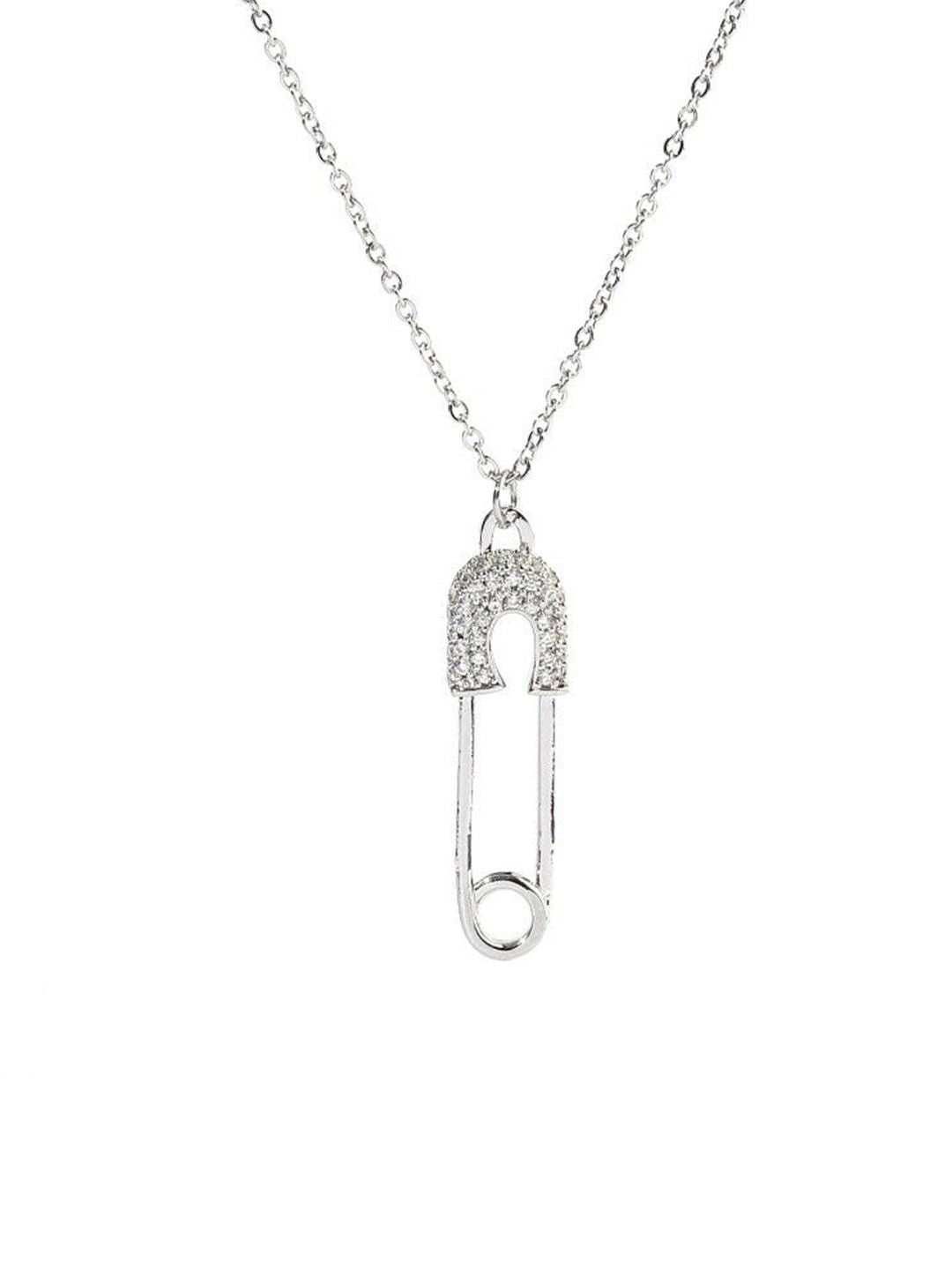 SALTY Eowyn Butterfly Stone Studded Pendant With Chain