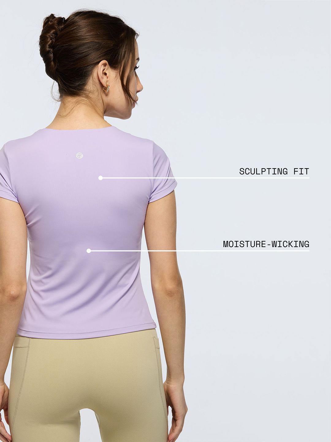 Lilac Sculpt Built-in Top