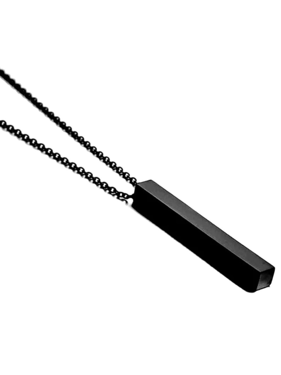 SALTY Men Street Chic Black Chain with Pendant