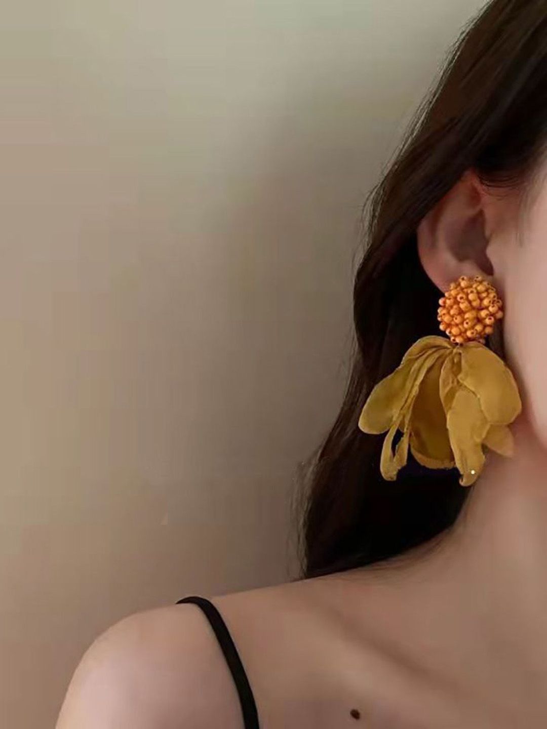 Floral Drop Earrings