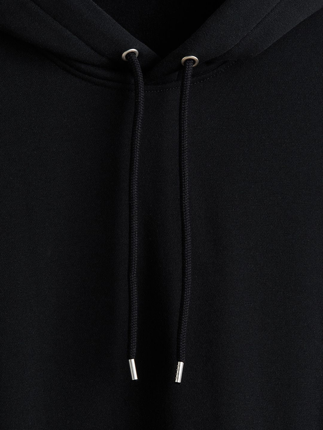 Men Black Relaxed Fit Hoodie