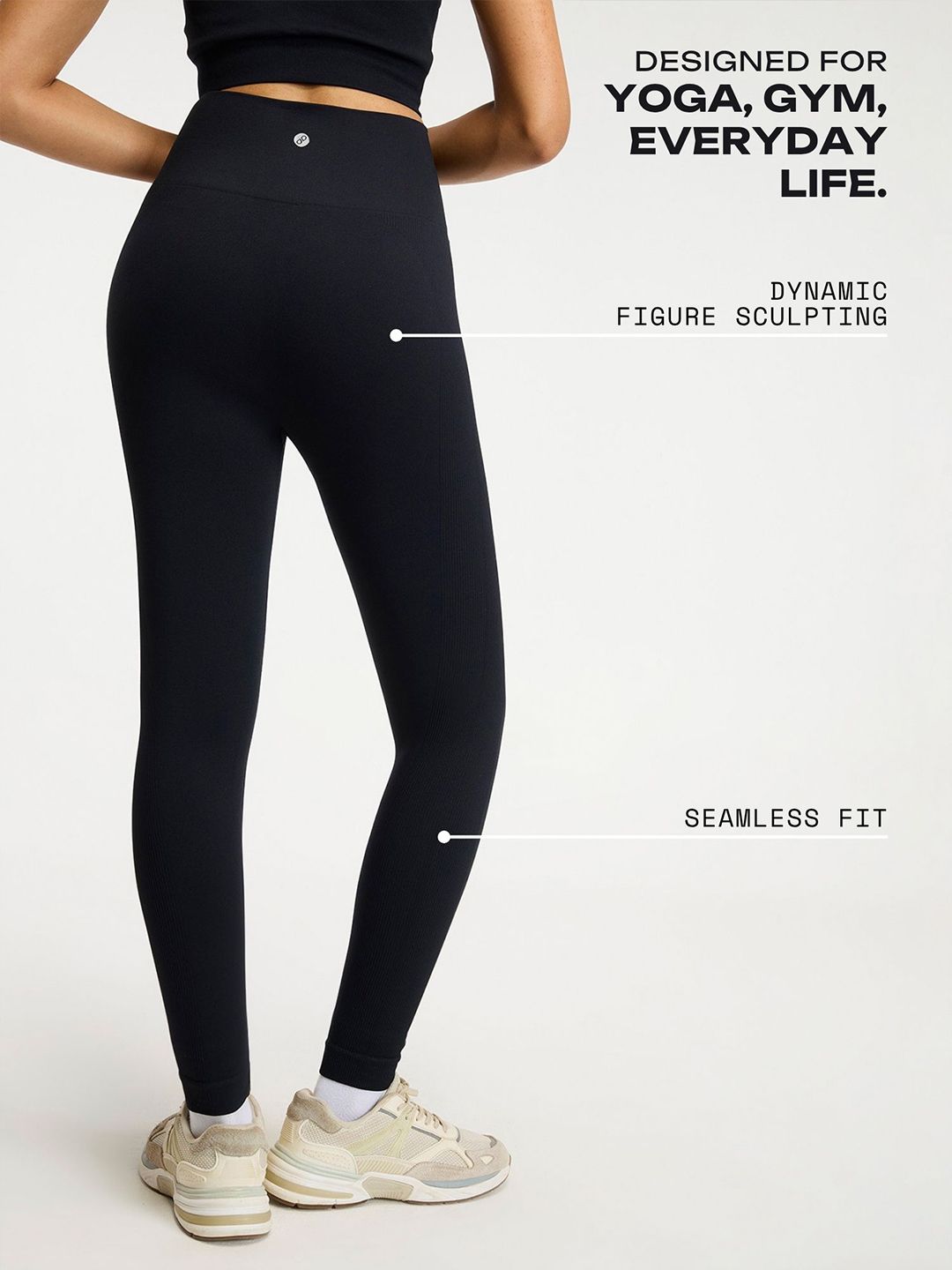 Black Sky-Rise Leggings