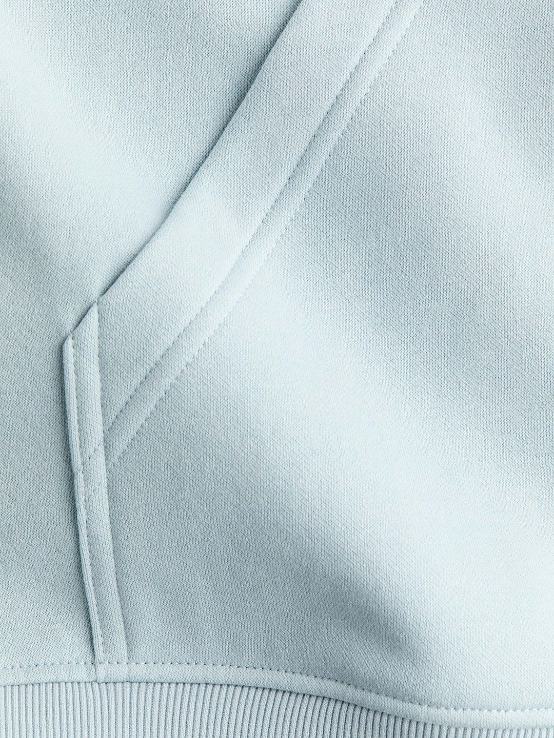 Zip-through hoodie