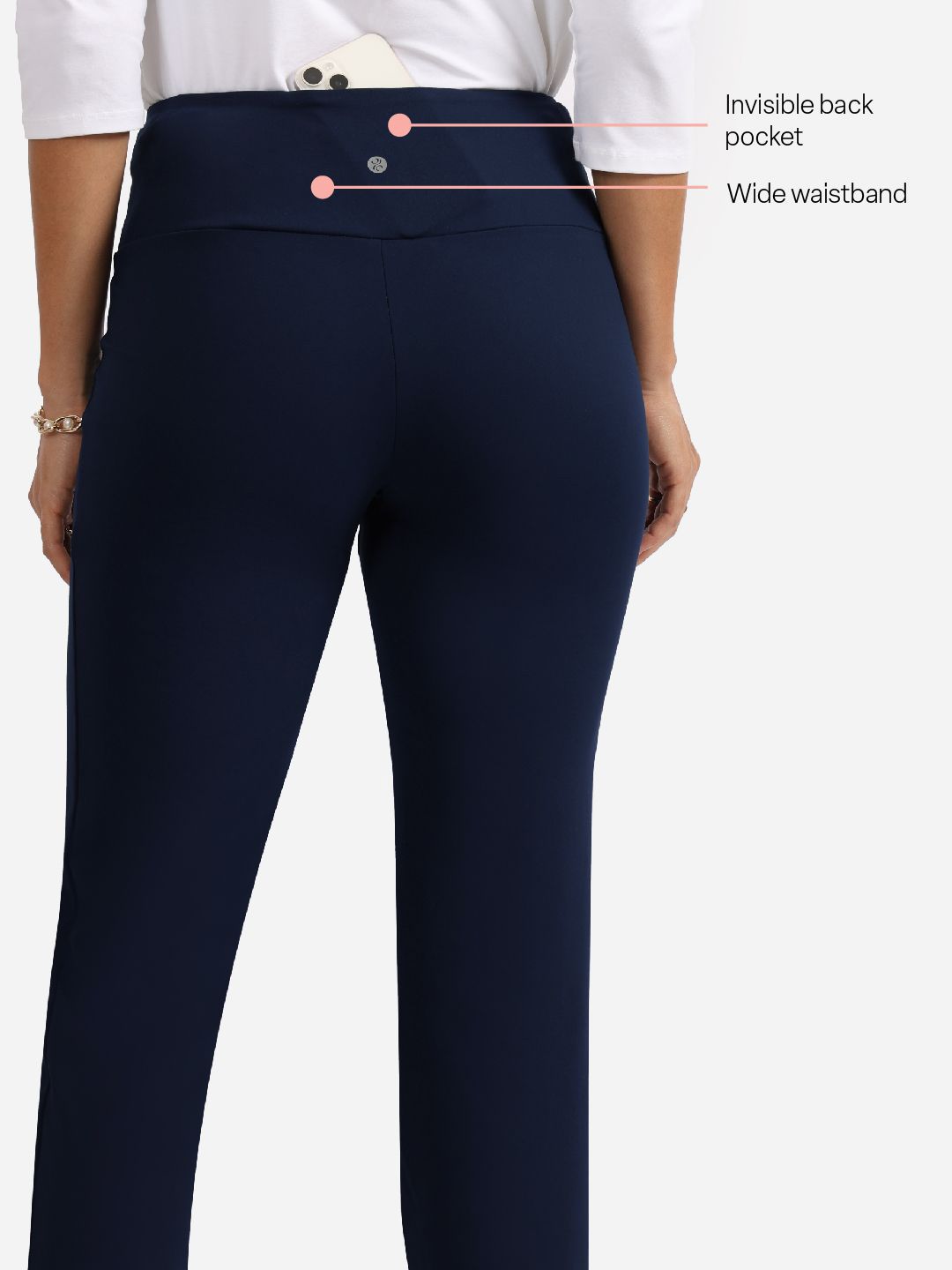 Women Ultimate Straight Pants -Lite Tall Flared Trousers
