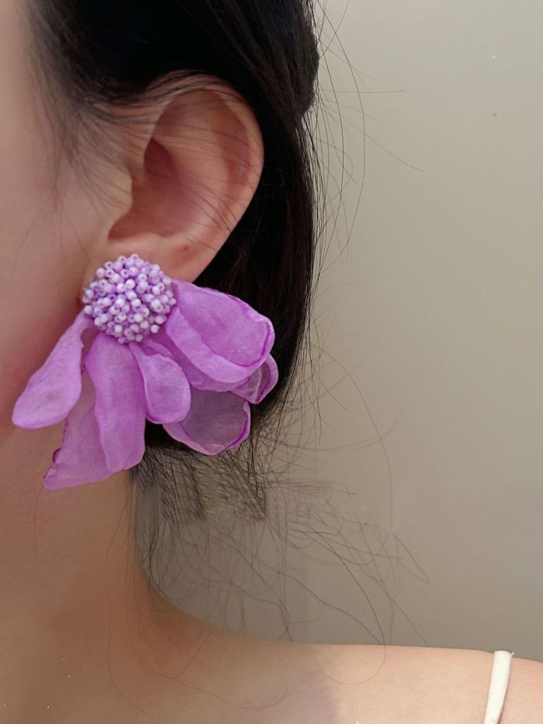 Floral Drop Earrings