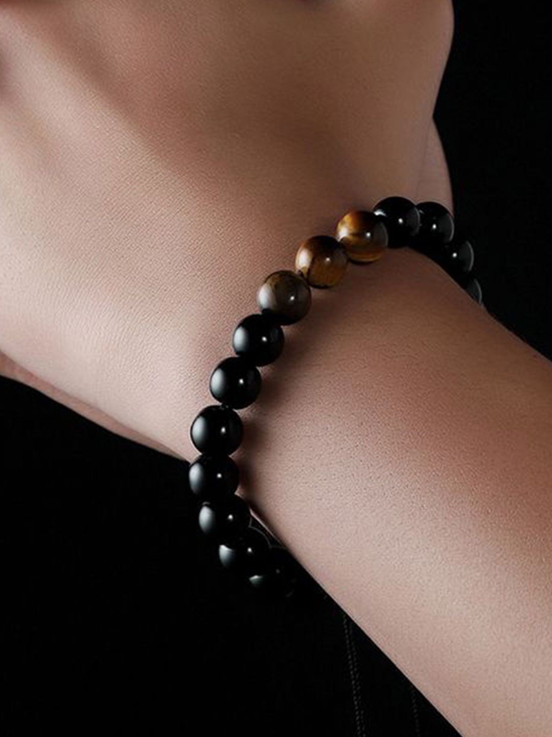 Men Artificial Beads Bracelet