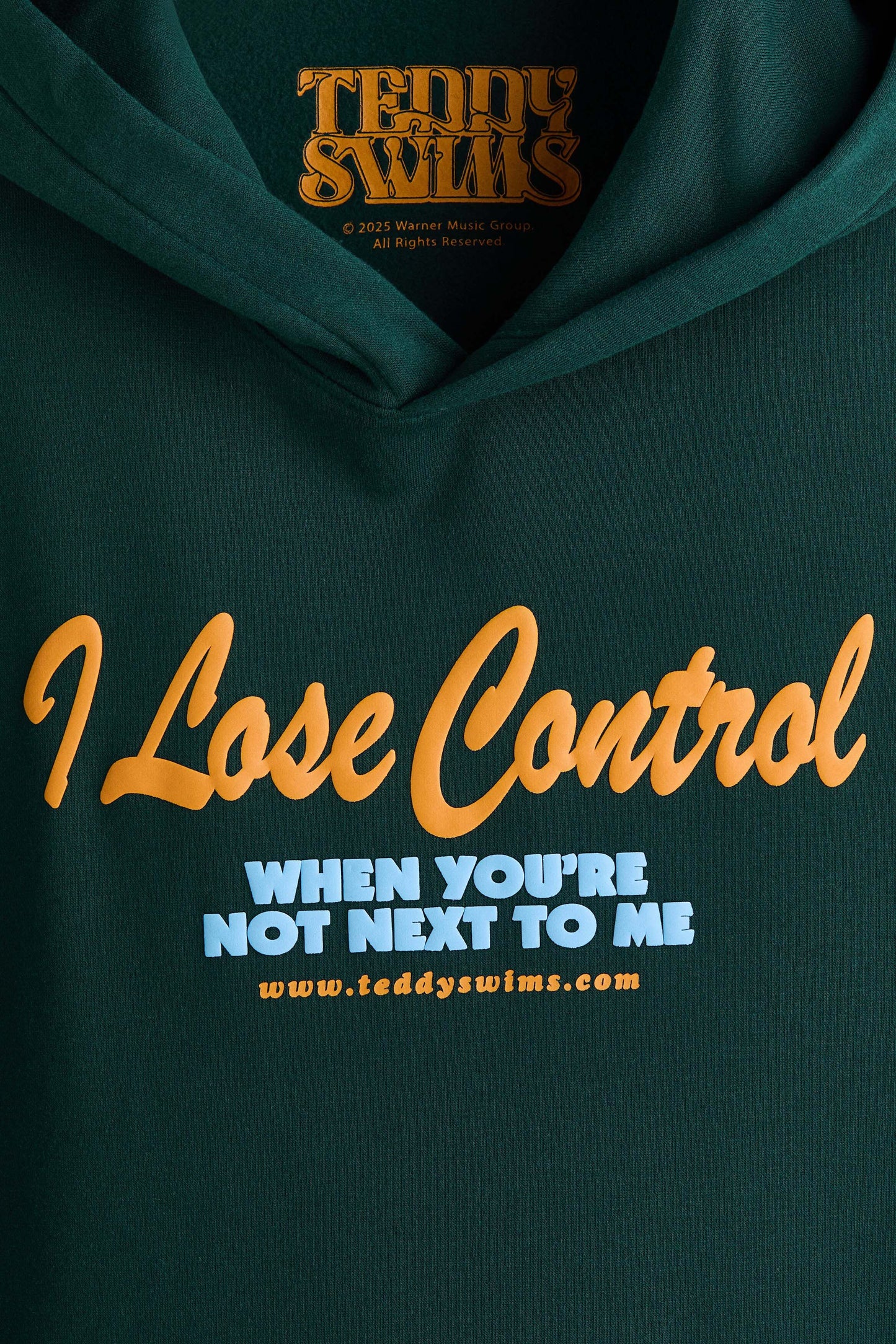 Loose Fit Printed Hoodie