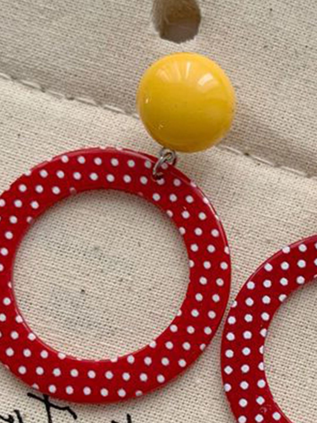 Circular Drop Earrings