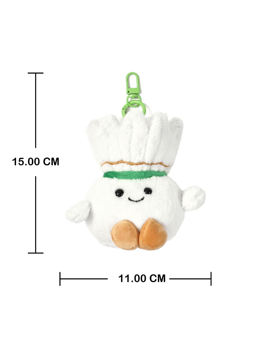 SALTY Cute Plush Shuttlecock Bag Charm