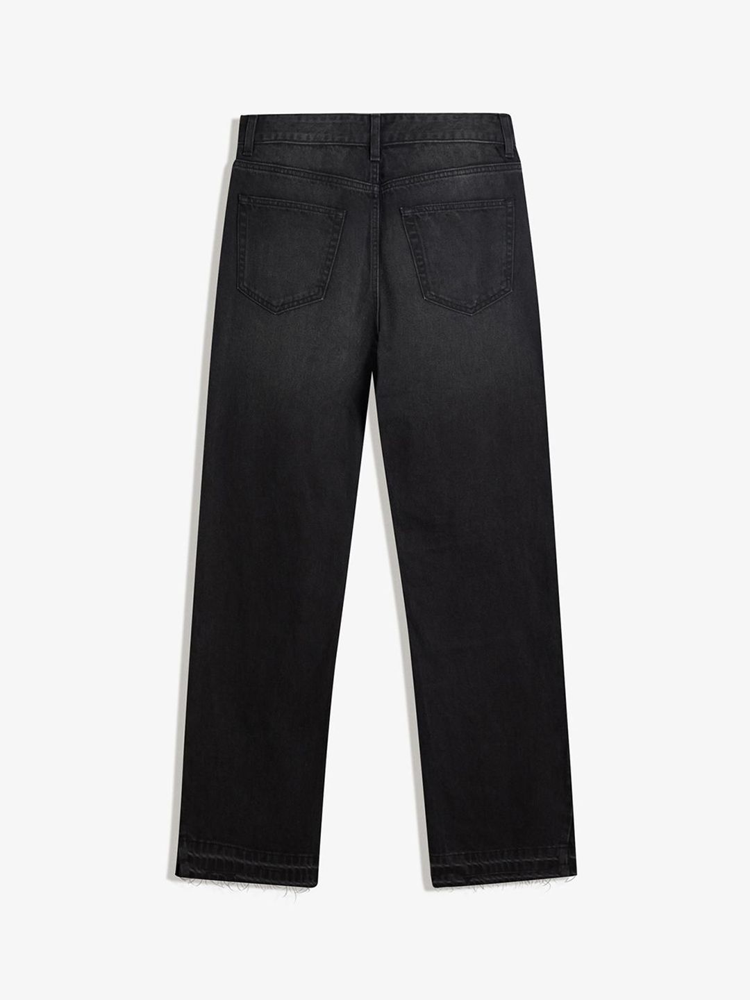 Straight-fit flared jeans
