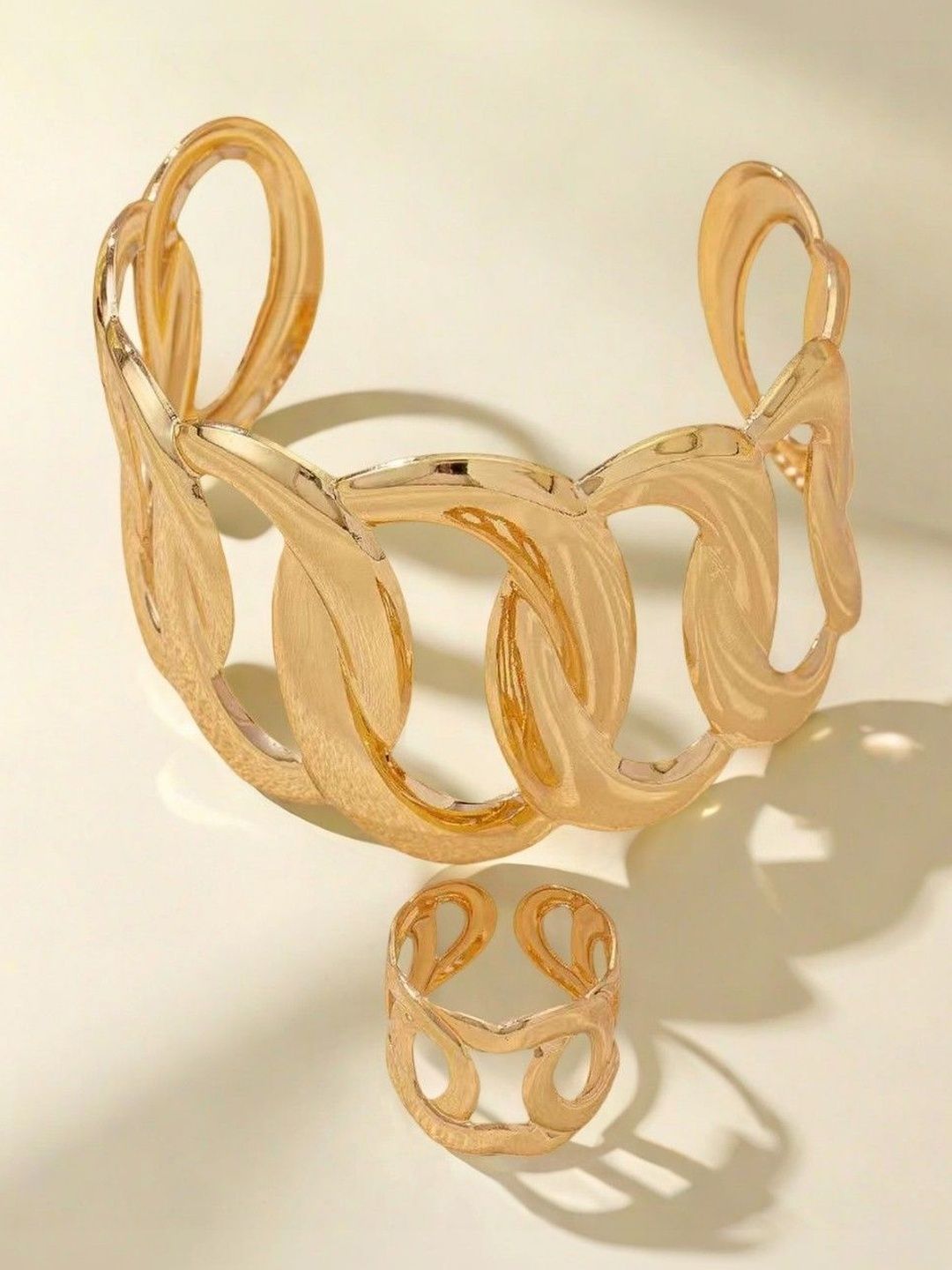 Gold-Plated Jewellery Set