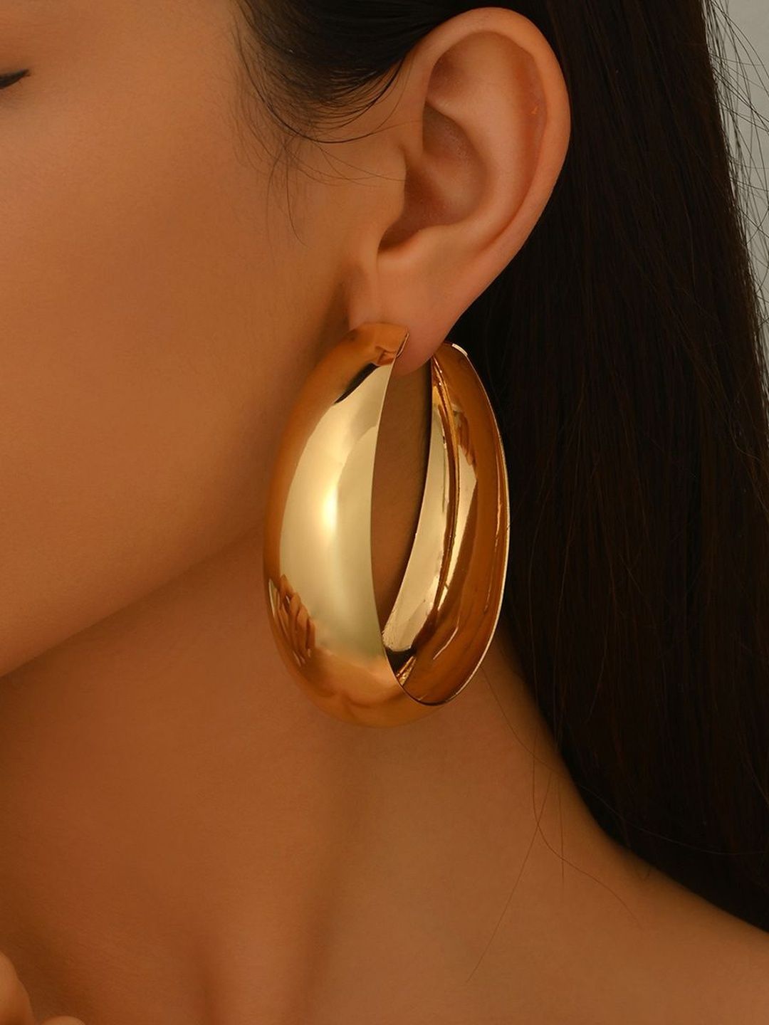 Circular Hoop Earrings