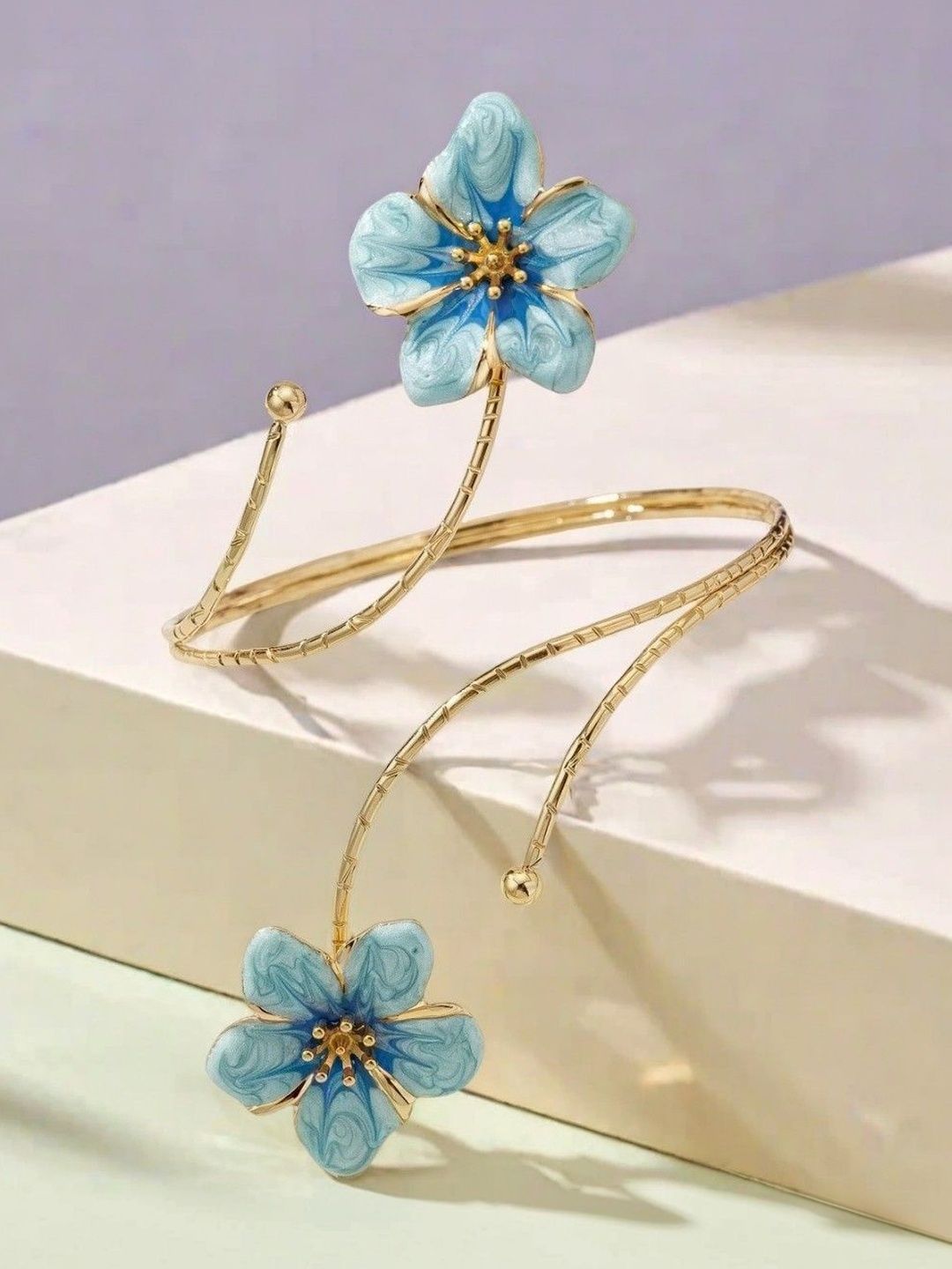 Women Gold-Plated Armlet Bracelet