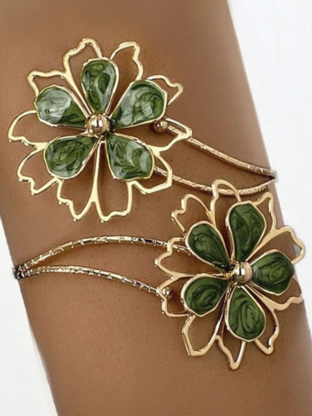 Women Gold-Plated Armlet Bracelet