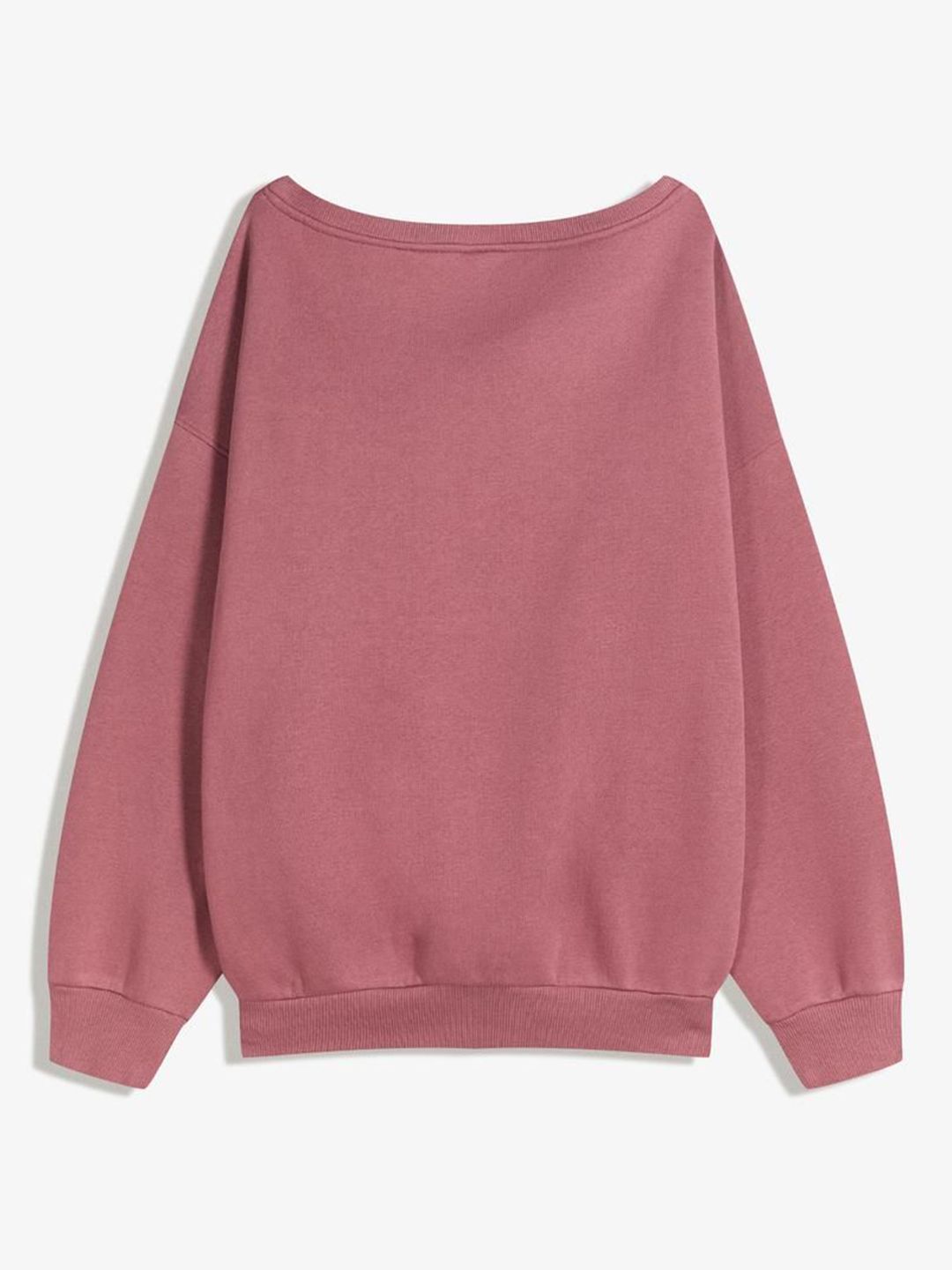 Boatneck printed sweatshirt