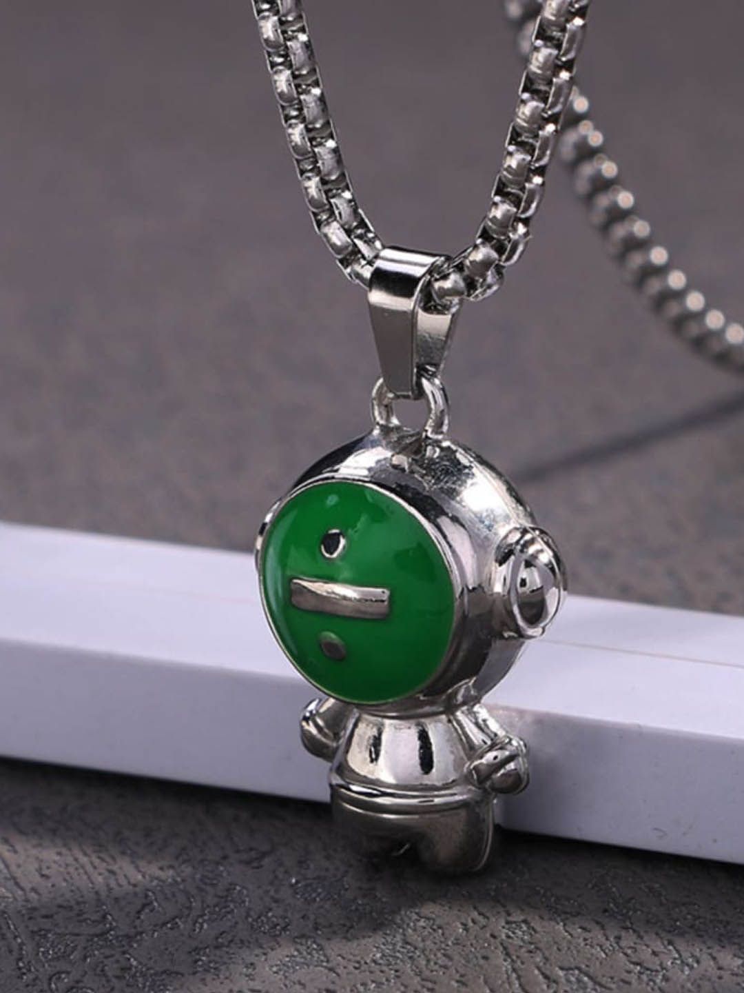 SALTY Men Stainless Steel Pendant with Chains