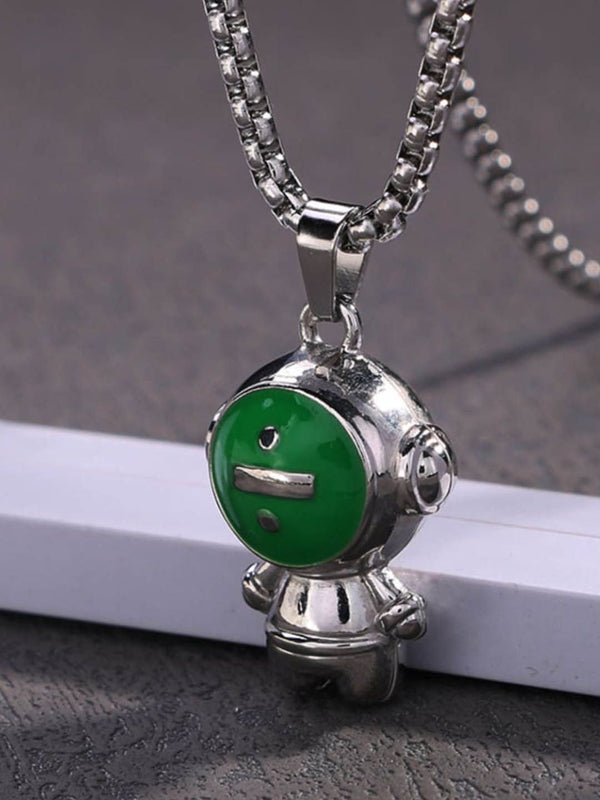 SALTY Men Stainless Steel Pendant with Chains