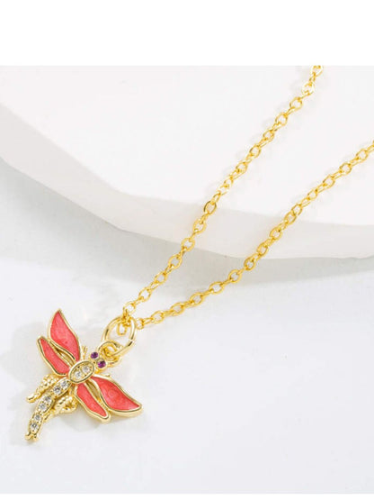 SALTY Stone-Studded Anti-Tarnish Earrings & Necklace