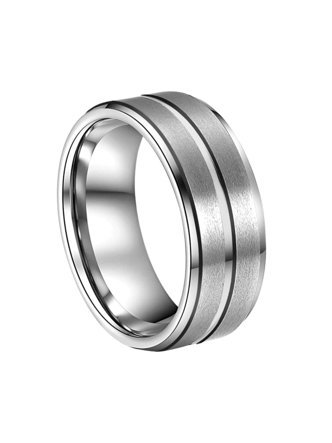 SALTY Men Stainless Steel Caspian Finger Rings