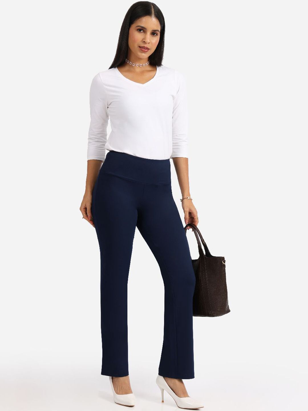 Women Ultimate Straight Pants -Lite Tall Flared Trousers