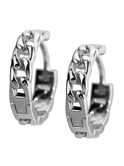 SALTY Men Circular Hoop Earrings