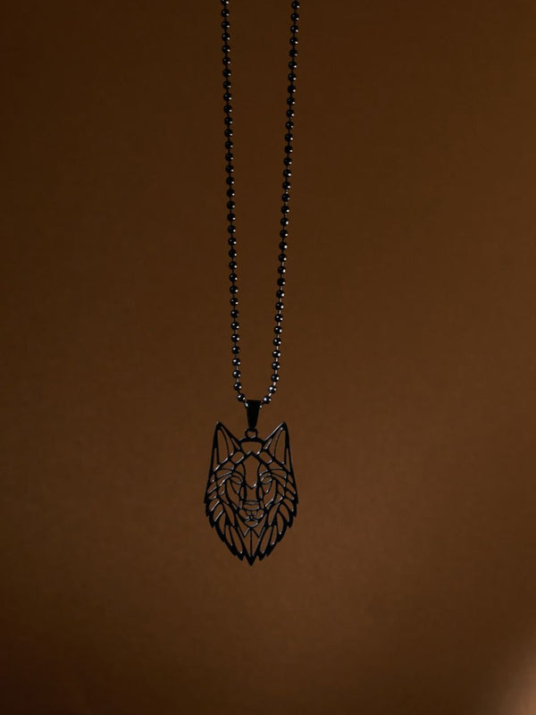 SALTY Men Stainless Steel Animal Shaped Pendant with Chain
