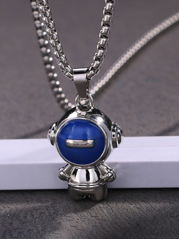 SALTY Men Quirky Pendant with Chain
