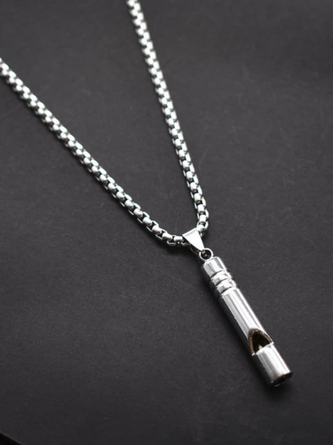 SALTY Men Stainless Steel Contemporary Pendants with Chains